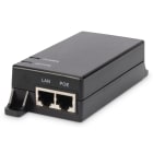 Assmann Electronic - Injecteur PoE Gigabit Ethernet, 802.3af Pins de puissance:4/5(+),7/8(-), 15.4W
