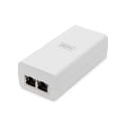 Assmann Electronic - Injecteur PoE+ Gigabit Ethernet 802.3at, 30 W, petit boîtier, blanc