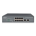 Assmann Electronic - Switch Fast Ethernet non géré Poe 8 ports 2ports uplink RJ45 120W, af/at+