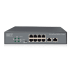 Assmann Electronic - Switch Fast Ethernet non géré Poe 8 ports 2ports uplink RJ45 120W, af/at+