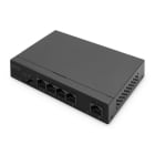 Assmann Electronic - Switch PoE 4+1 ports Ethernet non géré 4 ports PoE, MDI/MDIX, IEEE802af/at