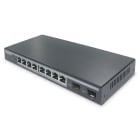 Assmann Electronic - Switch PoE Gigabit Ethernet administrable L2 8 ports PoE + 2 ports SFP, 86W