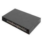 Assmann Electronic - Switch 24 port 10/100 Mbps PoE RJ45 ,1 xGE RJ45,1xSFP