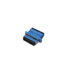 Assmann Electronic - Coupleur FO, duplex, SC à SC, OS2, bleu, douille céramique, boîtier plastic, vis