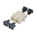 Assmann Electronic - Coupleur FO duplex SC à SC MM OM2 gris céramique boîtier en plastique vis