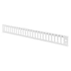 Assmann Electronic - Cache frontal FO, 1U, verrouillage rapide, 24x SC DX vertical, gris