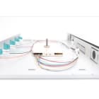 Assmann Electronic - Boîte d'épissure FO 1U équipée 6xLC DX OM3 pigtails colorés raccords