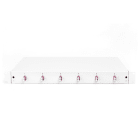 Assmann Electronic - Boîte d'épissure FO 1U équipée 6x LC DX OM4 pigtails colorés raccords