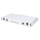 Assmann Electronic - Boîte d'épissure FO 1U équipée 24xLC DX OS2 pigtails colorés raccords