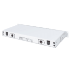 Assmann Electronic - Boîte d'épissure FO 1U équipée 24xLC DX OS2  pigtails colorés raccords