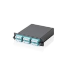 Assmann Electronic - Cassette MPO/MTP pour 3 champs de cassettes, OM3 6xLC Quad Coupleurs