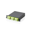 Assmann Electronic - Cassette MPO/MTP pour 3 champs de cassettes, OM5 6xLC Quad Coupleurs