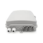 Assmann Electronic - Boîtier distribution FTTH extérieur 24xSC/SX ou LC/DX, 24 épissures inclus