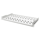 Assmann Electronic - Tablette 1U fixe profondeur 400mm 45x482x250mm 15kg gris