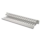 Assmann Electronic - Panneau de guidage des câbles 1U couvercle amovible armoires 19" gris