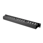 Assmann Electronic - Panneau de guidage des câbles 1U couvercle amovible armoires 19" noir
