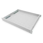 Assmann Electronic - Tablette 1U fixe 600mm profondeur 44x482x350mm 350 à 550 mm gris