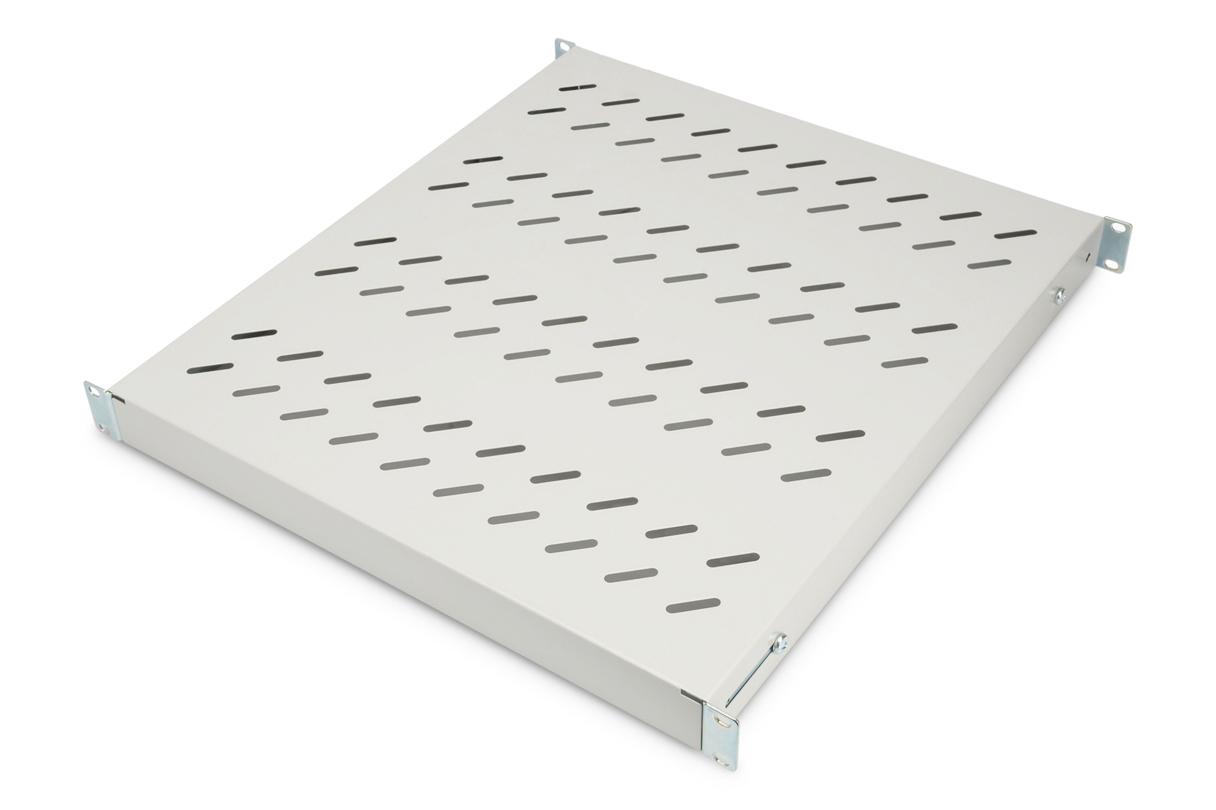 Assmann Electronic - 1U fixed shelf for 800 mm depth racks 44x482x500 mm, adjust. 500-700 mm depth, g