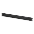 Assmann Electronic - Rail de câbles à brosses 1U 44x483x11mm ouverture brosse 27x423mm noir