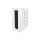 Assmann Electronic - Boîtier PC+pieds nivellement 670x300x600mm panneau en verre ventilateur gris
