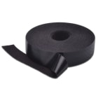 Assmann Electronic - Ruban Velcro 20mm rouleau 10m noir