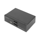 Assmann Electronic - Commutateur KVM HDMI pour bureau, 2 ports, Simple affichage, 4K, HDMI®