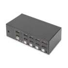 Assmann Electronic - 4 ports DisplayPort Dual-View Résolution HD 4K à 60 Hz
