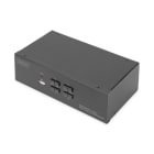 Assmann Electronic - 4 ports DisplayPort Dual-View Résolution HD 4K à 60 Hz