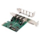 Assmann Electronic - Carte PCI Express USB 3.0, 4 ports A/F externes, VL805 chipset