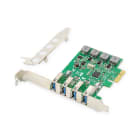 Assmann Electronic - USB PCI Express Add-On card USB3.0, 4 ports A-F, chipset: VL805, auto-alimentat