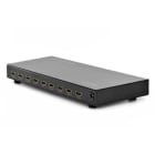 Assmann Electronic - Splitter HDMI 8 ports, 1080p, 3D, 2.25 Ghz/225 MHz, boîtier métal, noir