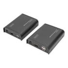 Assmann Electronic - Extender KVM HDMI, 120 m, Full HD, 1080p via un câble réseau (Cat 5, 5E, 6)