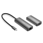 Assmann Electronic - Kit d'extension vidéo USB-C ? HDMI 4K/120Hz Cat6 30 m