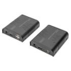 Assmann Electronic - Kit d'extension KVM IP 120m Liaison plusieurs à plusieurs 1080p/60 Hz