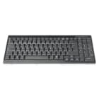 Assmann Electronic - Clavier pour consoles TFT noir, câble, version espagnole