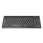 Assmann Electronic - Clavier pour consoles TFT noir, câble, version allemande