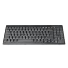 Assmann Electronic - Clavier pour consoles TFT noir, câble, version allemande