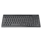 Assmann Electronic - Clavier pour consoles TFT noir, câble, version italienne