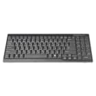 Assmann Electronic - Clavier pour consoles TFT noir, câble, version russe