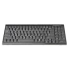Assmann Electronic - Clavier pour consoles TFT noir, câble, version russe