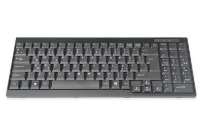 Assmann Electronic - Clavier pour consoles TFT noir, câble, version turque