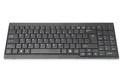 Assmann Electronic - Clavier pour consoles TFT noir, câble, version US