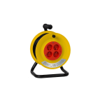 CEBA - Enrouleur électrique domestique 4 prises - 25m de câble HO5VVF 3G1,5