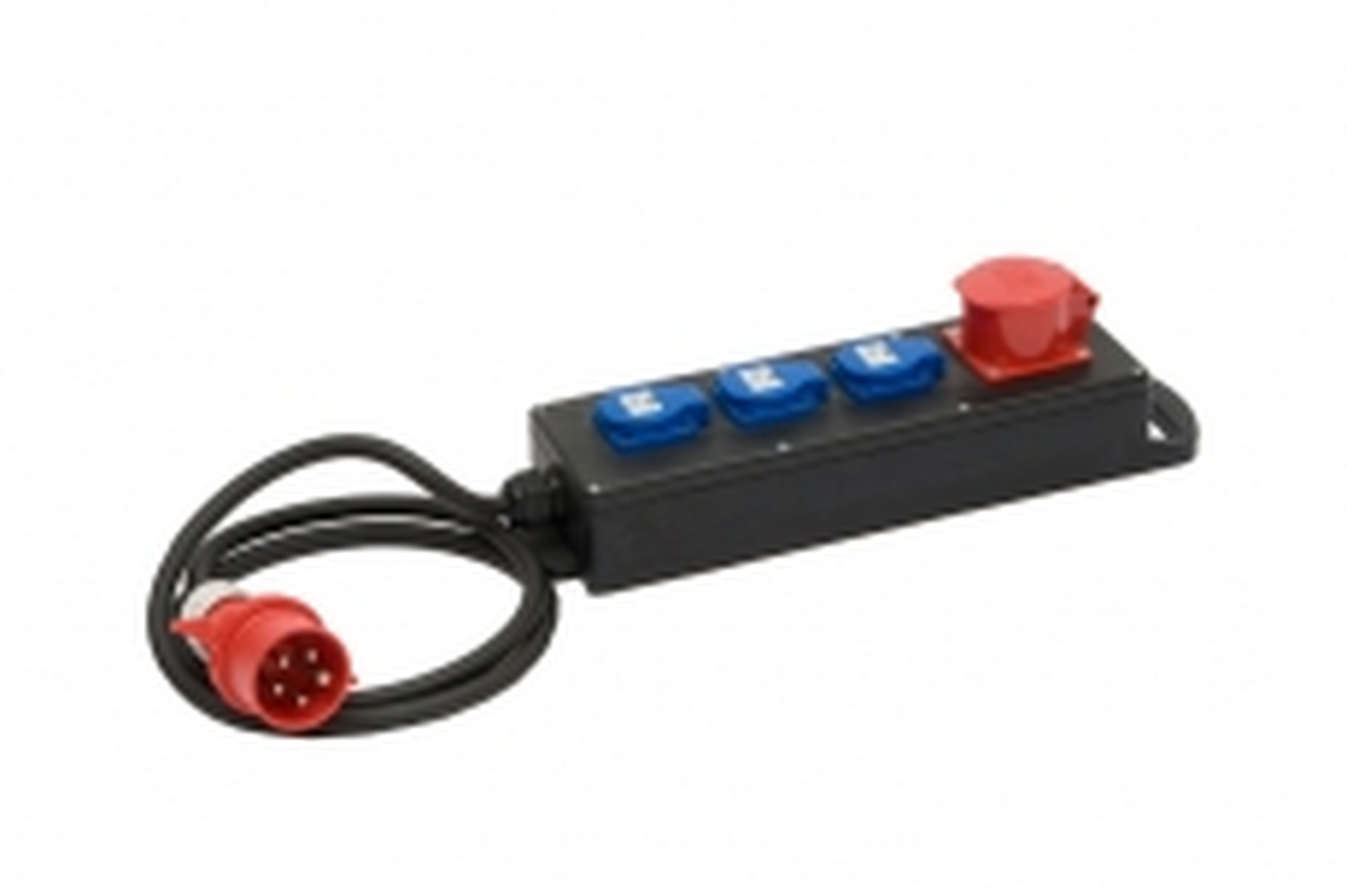 CEBA - Bloc de distribution à 3 prises à clapet 415V P17 - 2m H07RNF 4G4