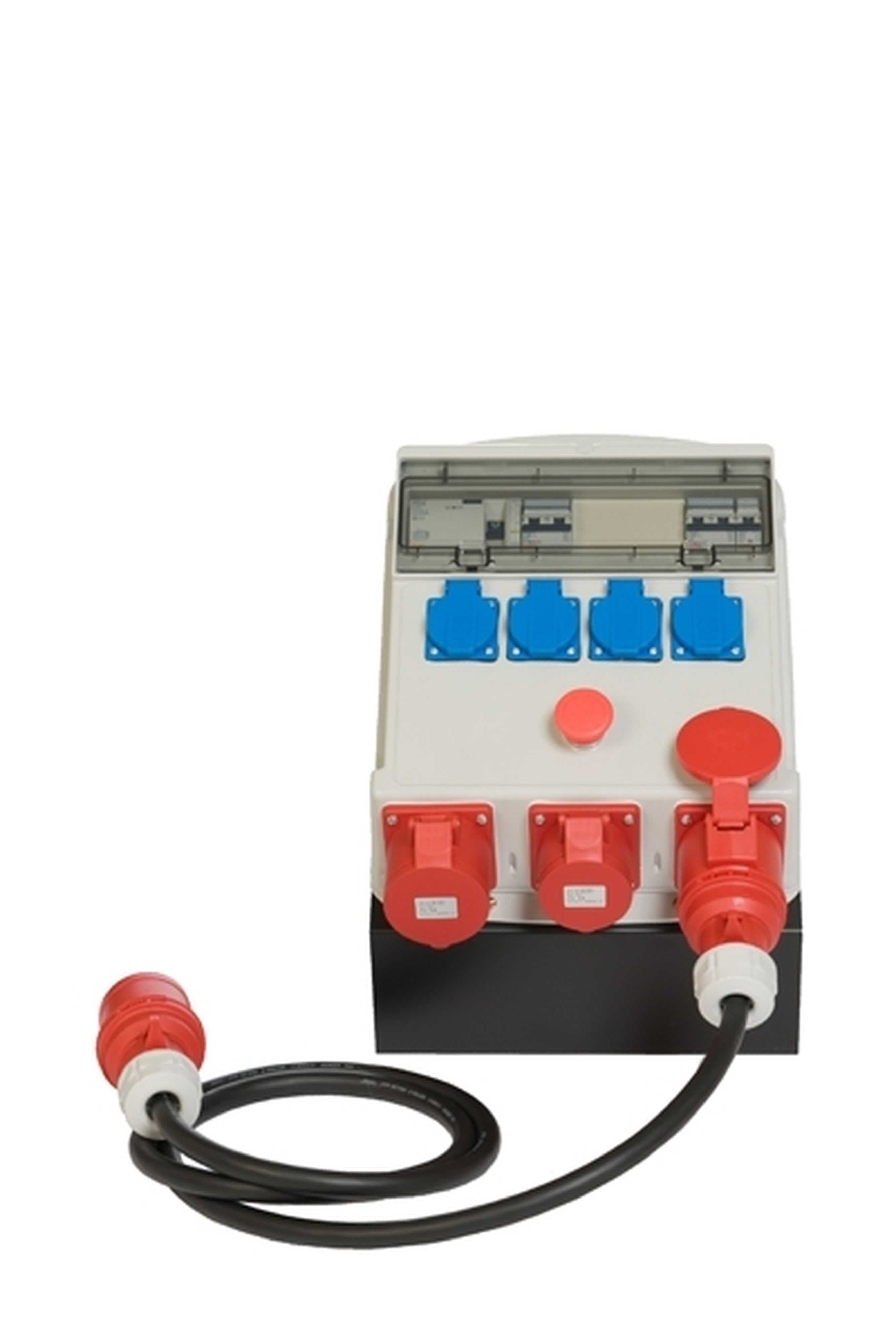 CEBA - Coffret de chantier 250V 415V - avec arrêt d'urgence - 2m H07RNF 5G4