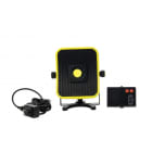 CEBA - Projecteur portable de chantier LED 50W sur batterie ou secteur - jaune - 5m