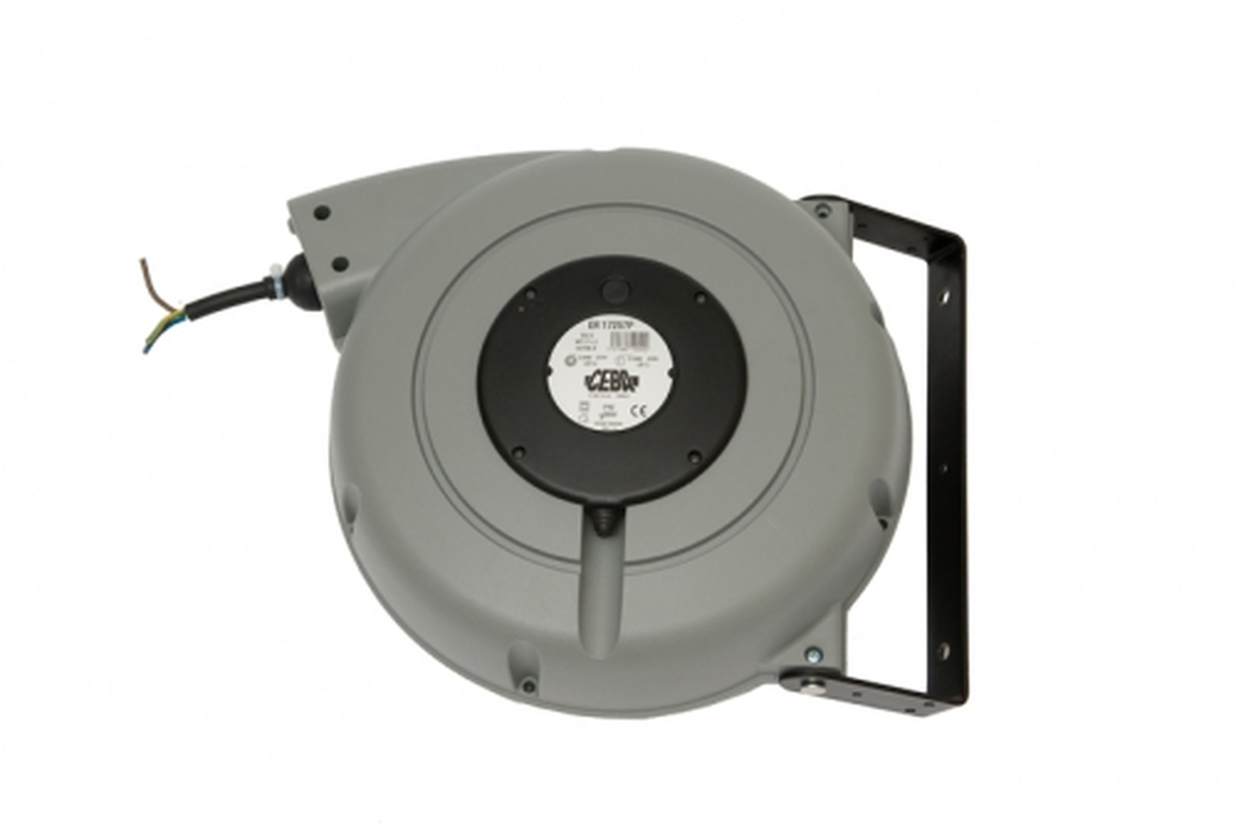 CEBA - Enrouleur à rappel automatique avec 20m + 2m extérieur de câble H05VVF 3G2,5