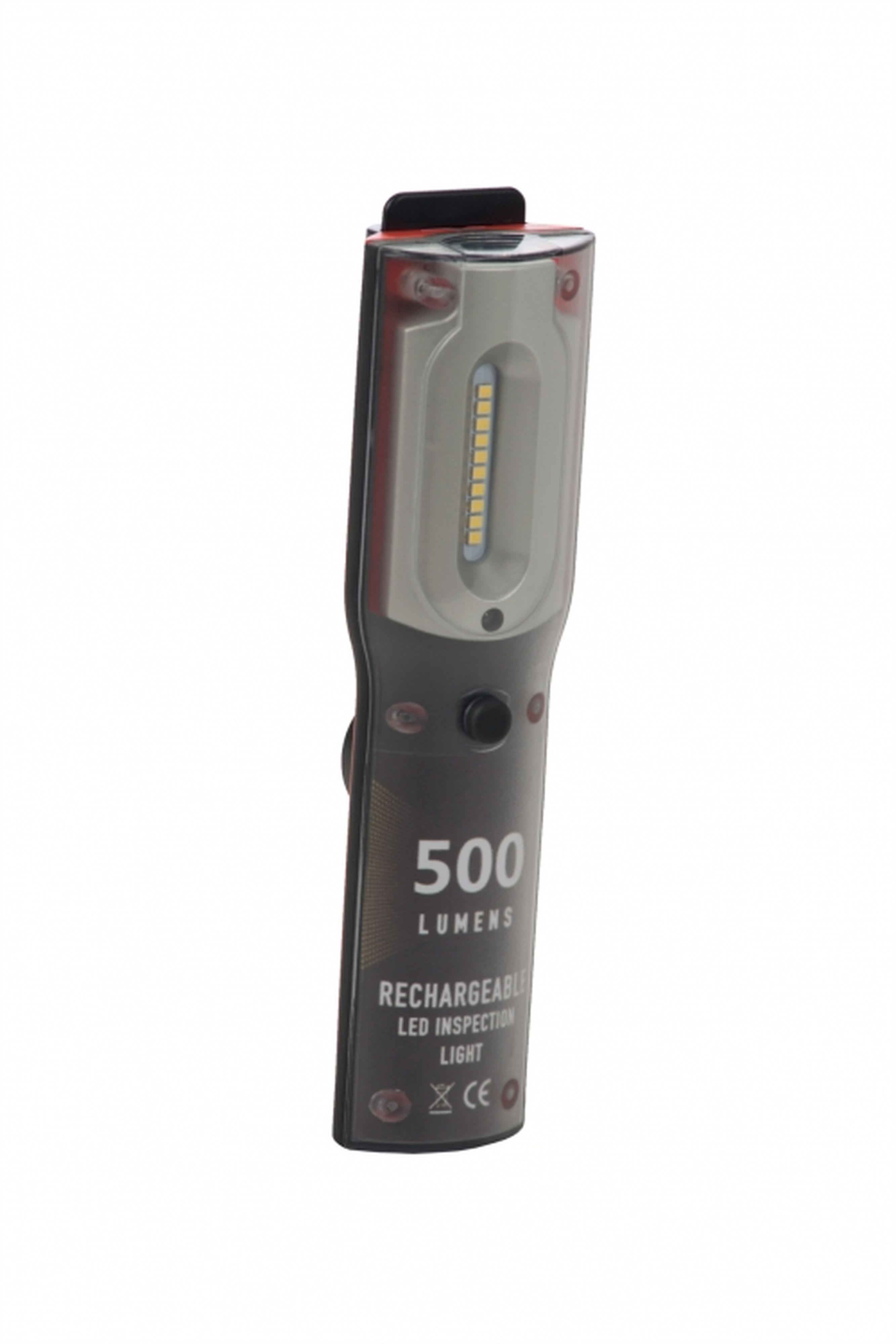 CEBA - Lampe torche LED - 500 lumen en front - 100 lumen en torche - sur batterie