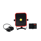 CEBA - Projecteur portable de chantier LED 50W sur batterie ou secteur - rouge - 5m