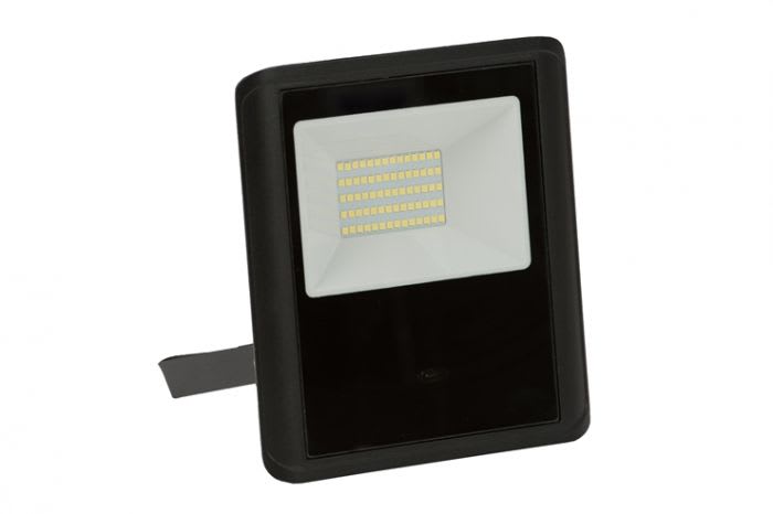 CEBA - Projecteur seul fin à LED 10W avec télécommande - non câblé - 700 lumen